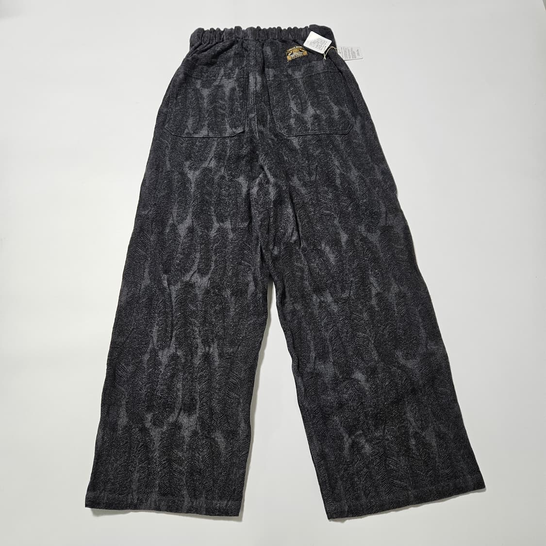 캐피탈 12온즈 맥파이 배기 팬츠 블랙[2] 상품이미지3