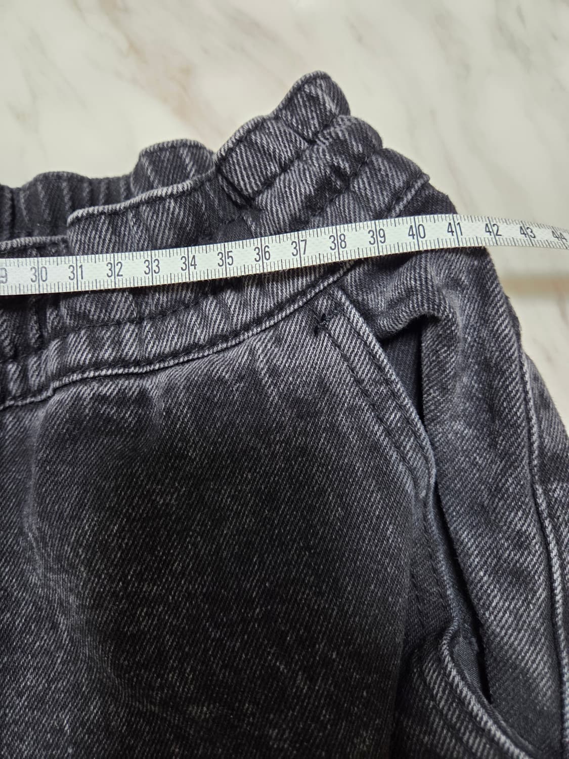 스타터 카고 워싱 조거 데님팬츠 상품이미지8