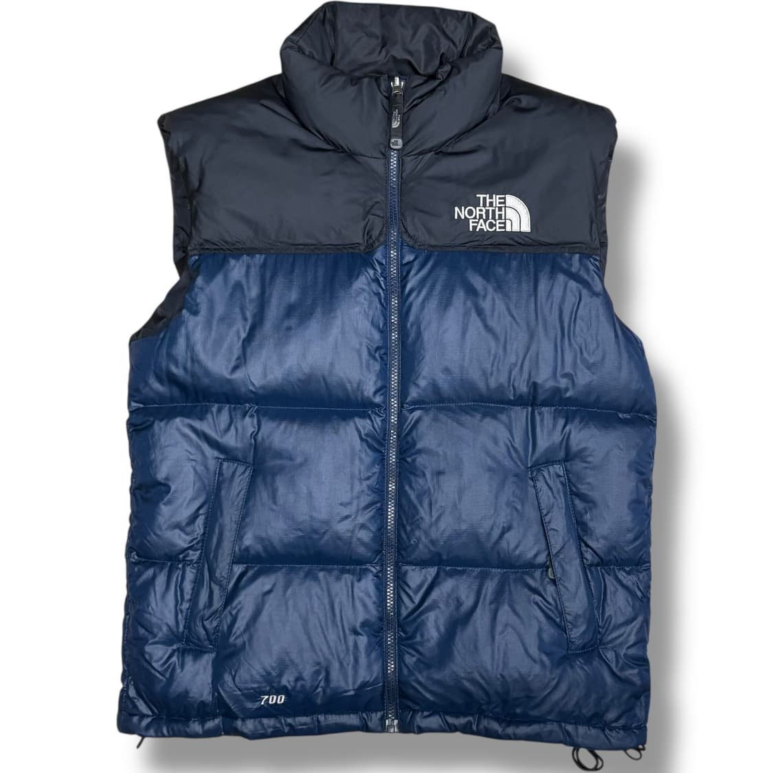The North Face 눕시 700 네이비 구스다운 패딩 조끼 상품이미지1