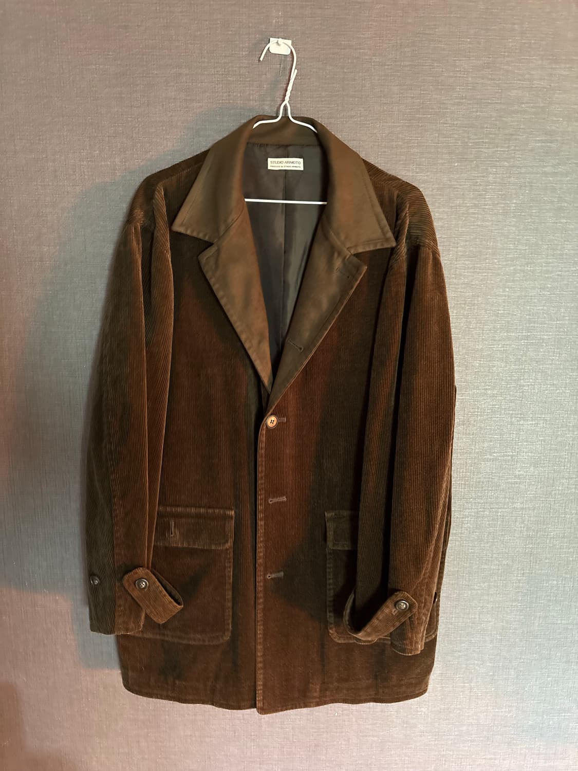 STUDIO ARIMOTO / 코듀로이 자켓 상품이미지1