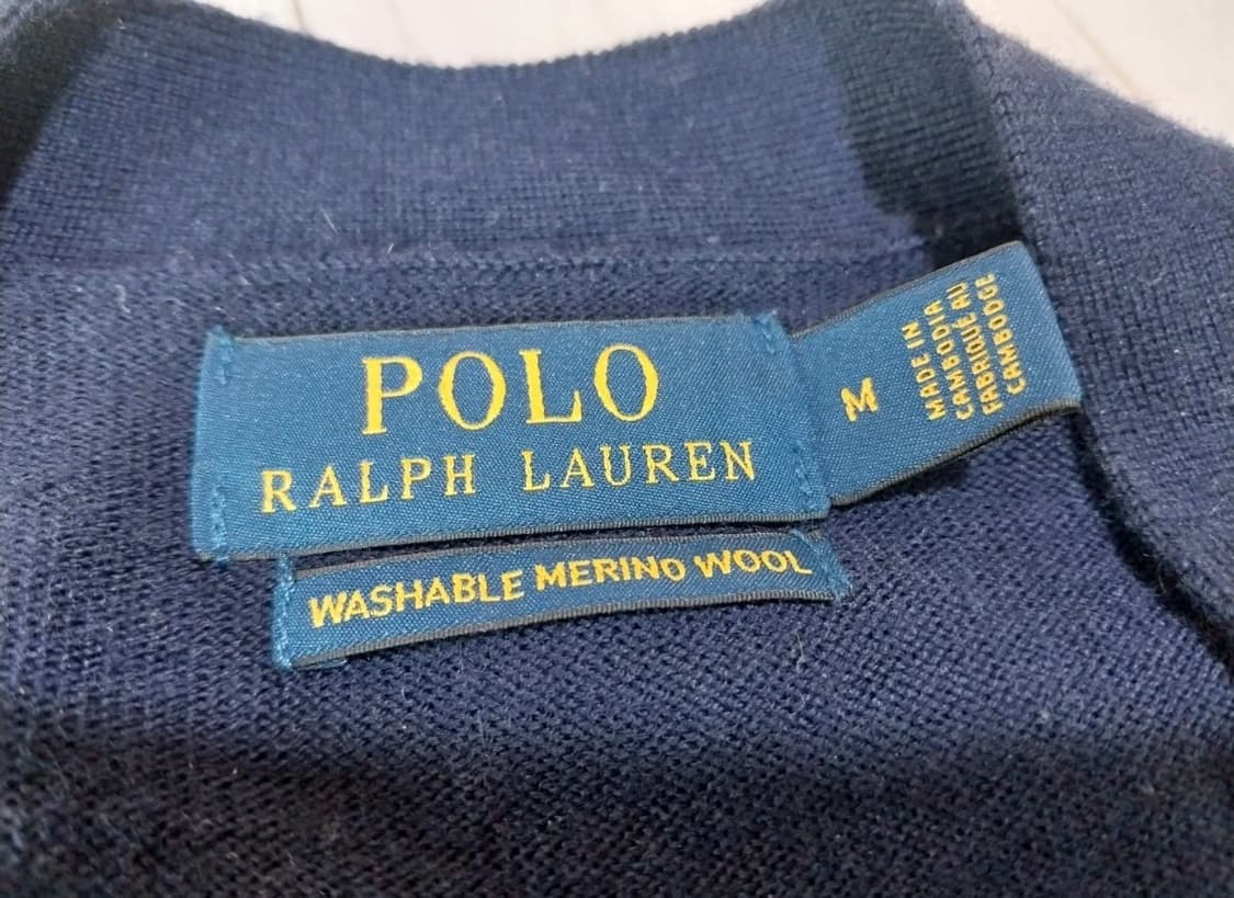 폴로 랄프로렌 네이비 가디건 /폴로 메리노울 파마 가디건 /폴로 가디건 상품이미지4
