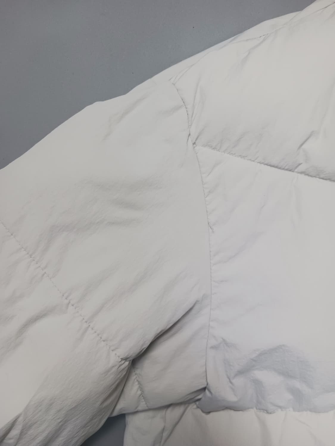 [XL] 에잇세컨즈 캐쥬얼 숏 패딩 아이보리 상품이미지5