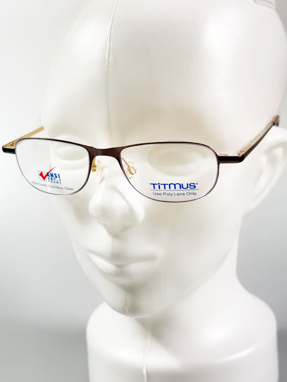 TITMUS 티타늄 슬림 스퀘어 프레임 빈티지 안경 상품이미지8