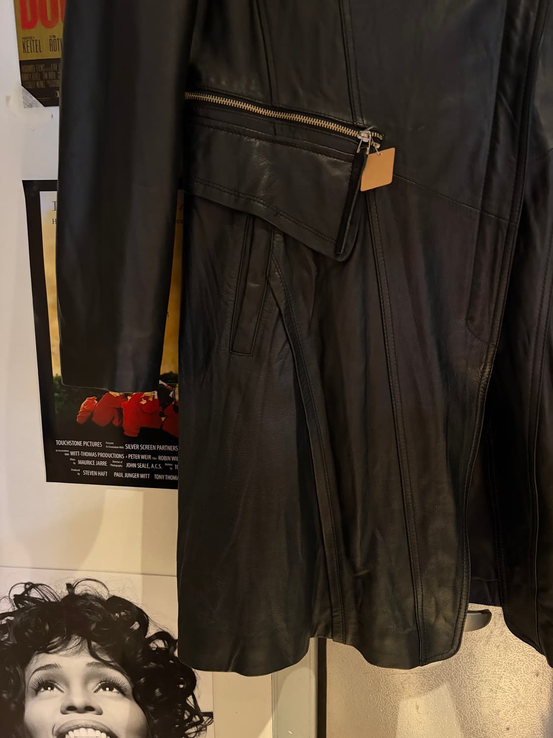 ROBO 양가죽 레더 코트 상품이미지2