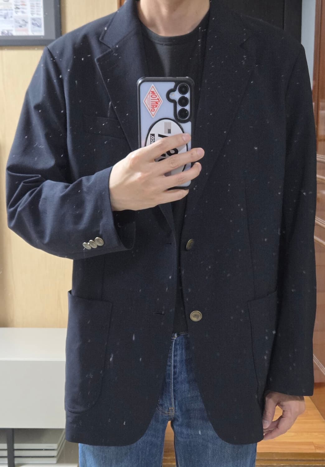 (착샷) 유니클로 x jw앤더슨 블레이저 자켓 상품이미지10