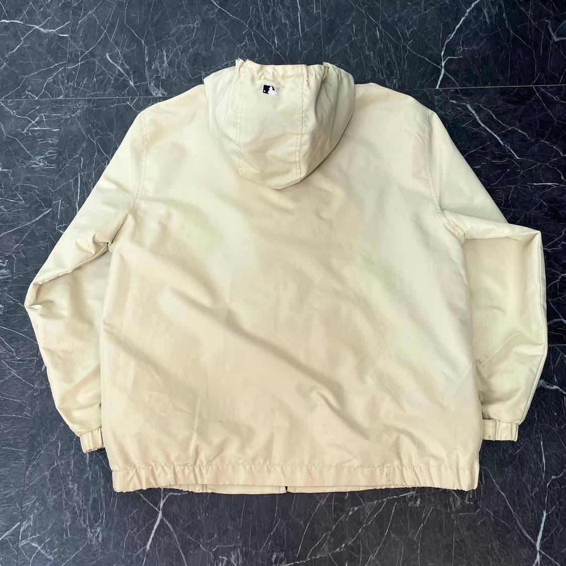 WWS 00s 뉴욕양키스 오버사이즈 후드 바람막이 자켓 상품이미지4