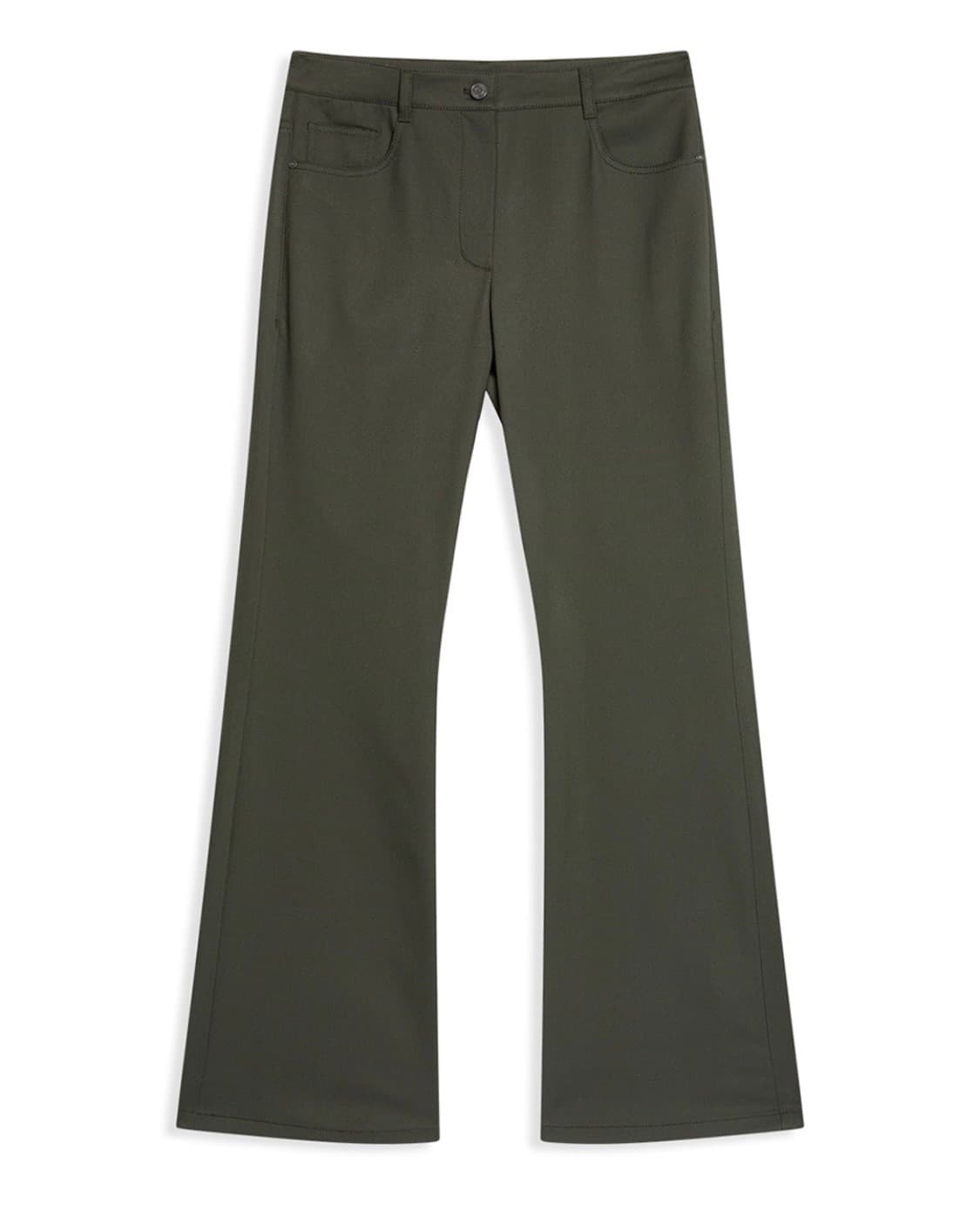 OPEN YY LOOSE BOOTCUT_KHAKI, M사이즈 상품이미지1