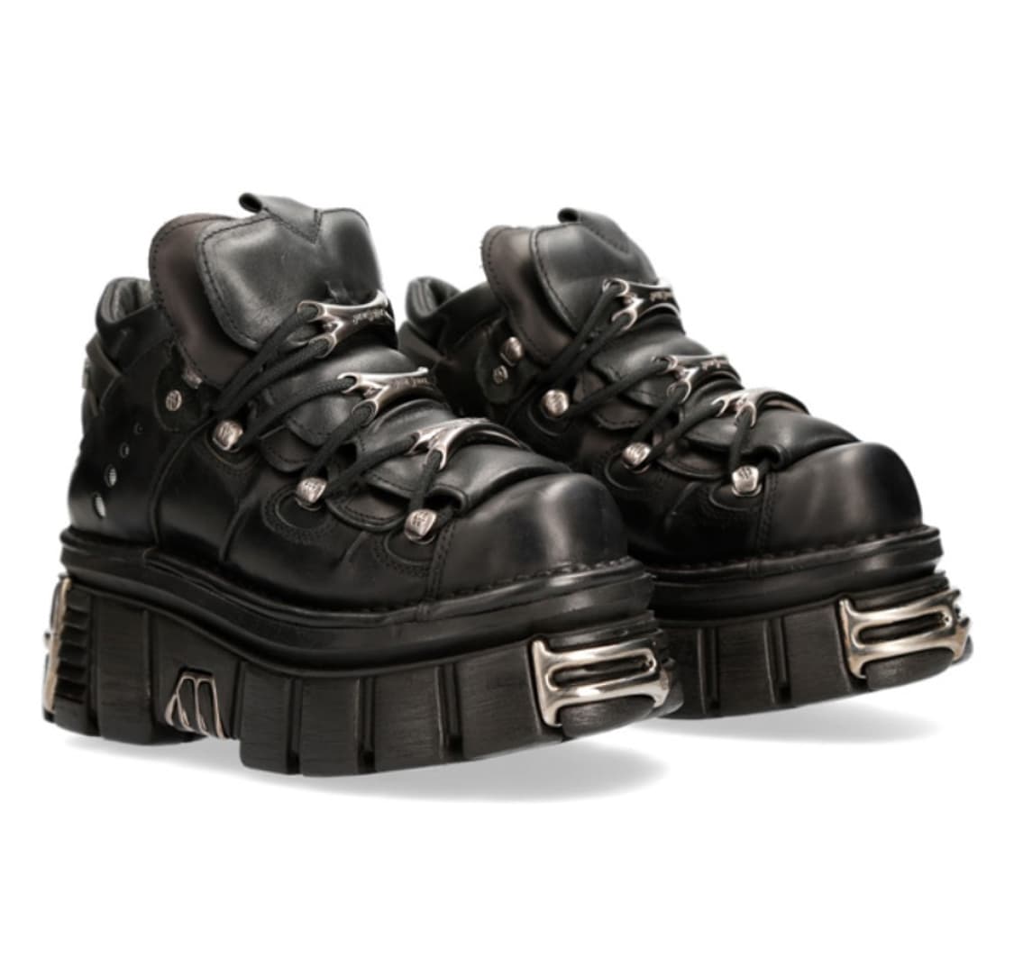 NEW ROCK 메탈릭 아이코닉 M-106-S112 타워 플랫폼 하이탑  상품이미지1