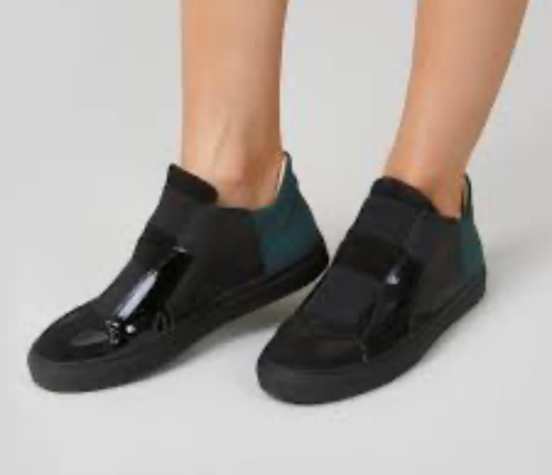 MM6 메종 마르지엘라 블랙 스니커즈 35 1/2 상품이미지4