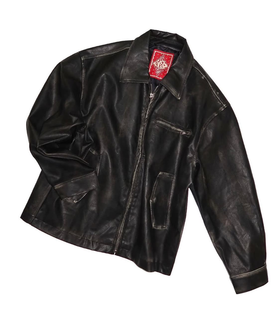 플리즈프로젝트 비건 레더자켓 상품이미지5