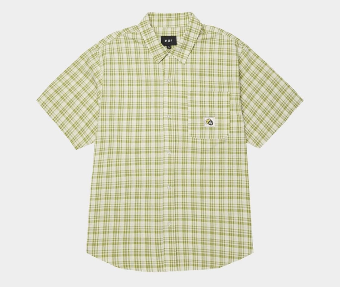 허프 huf TOTAL ECLIPSE PLAID SHIRT (L) 상품이미지1