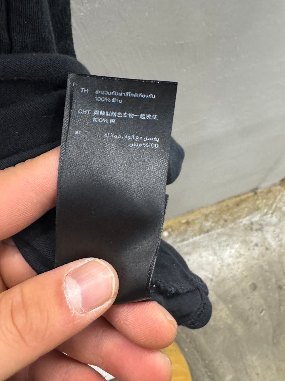 COS 코스 블랙 반팔 티셔츠 L 상품이미지8