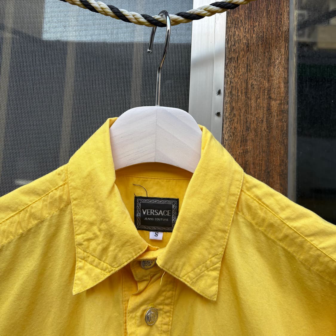 베르사체 메두사 버튼업 벌룬 셔츠 상품이미지4