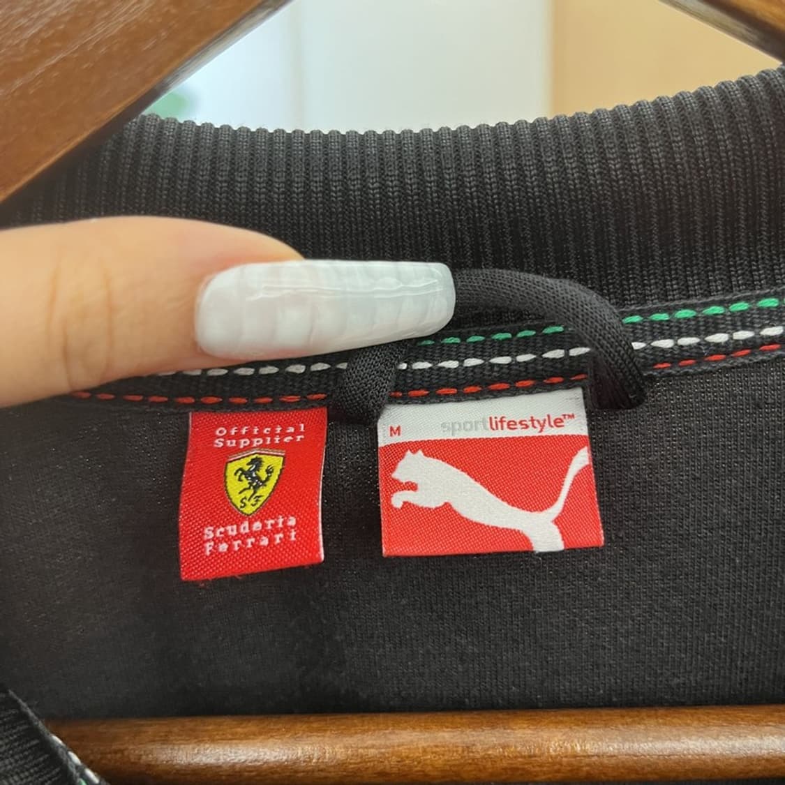 퓨마 F1 스쿠테리아 페라리 유니폼 져지 집업 M C10656 상품이미지5