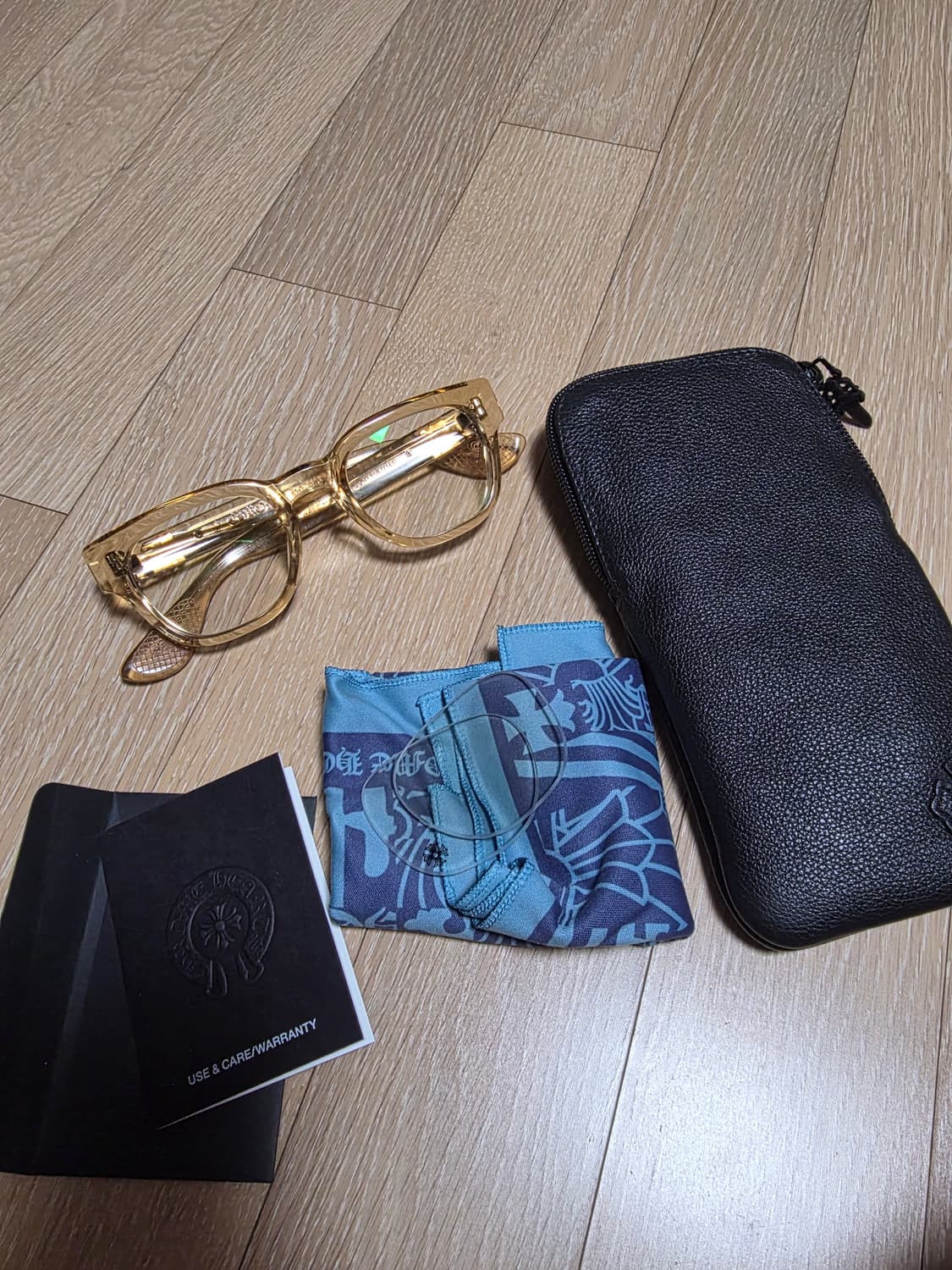 크롬하츠 컨볼루티드 멜로우 옐로우 크리스탈 상품이미지1