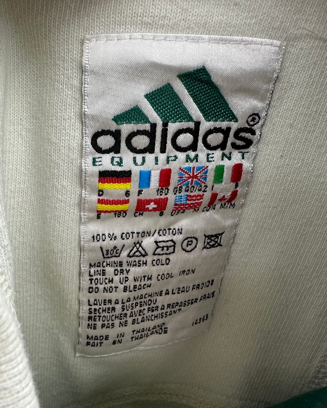 (M)90'S ADIDAS EQUIPMENT 럭비티-M1797 상품이미지6