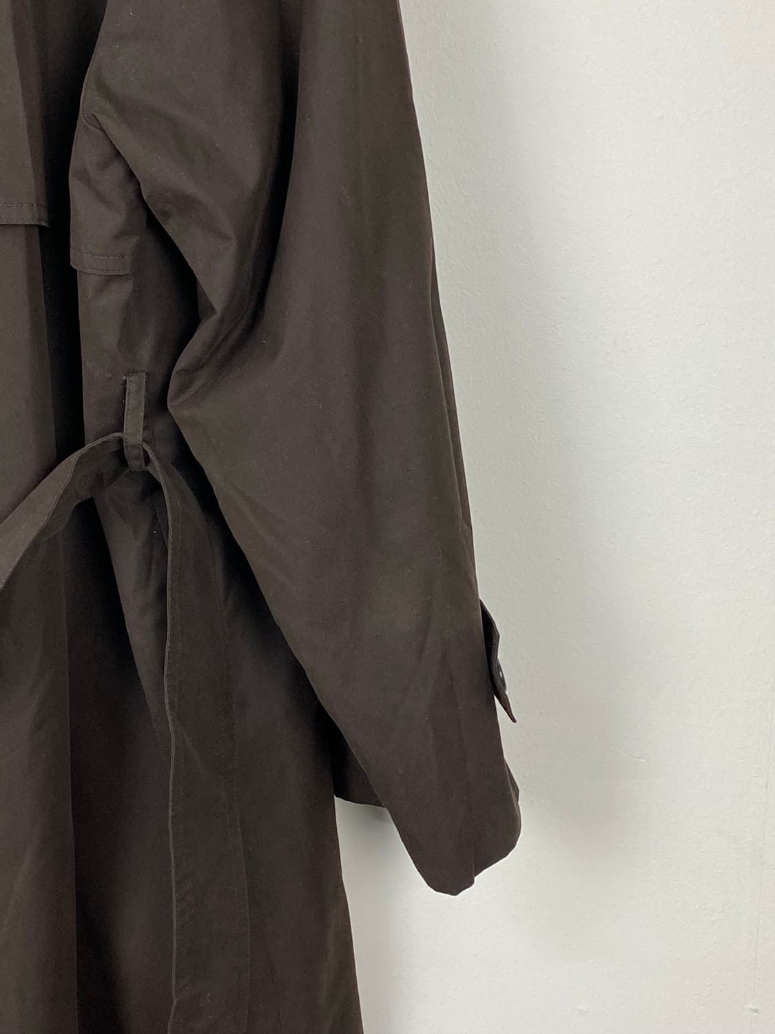 런던포그 브라운 트렌치 코트  상품이미지5