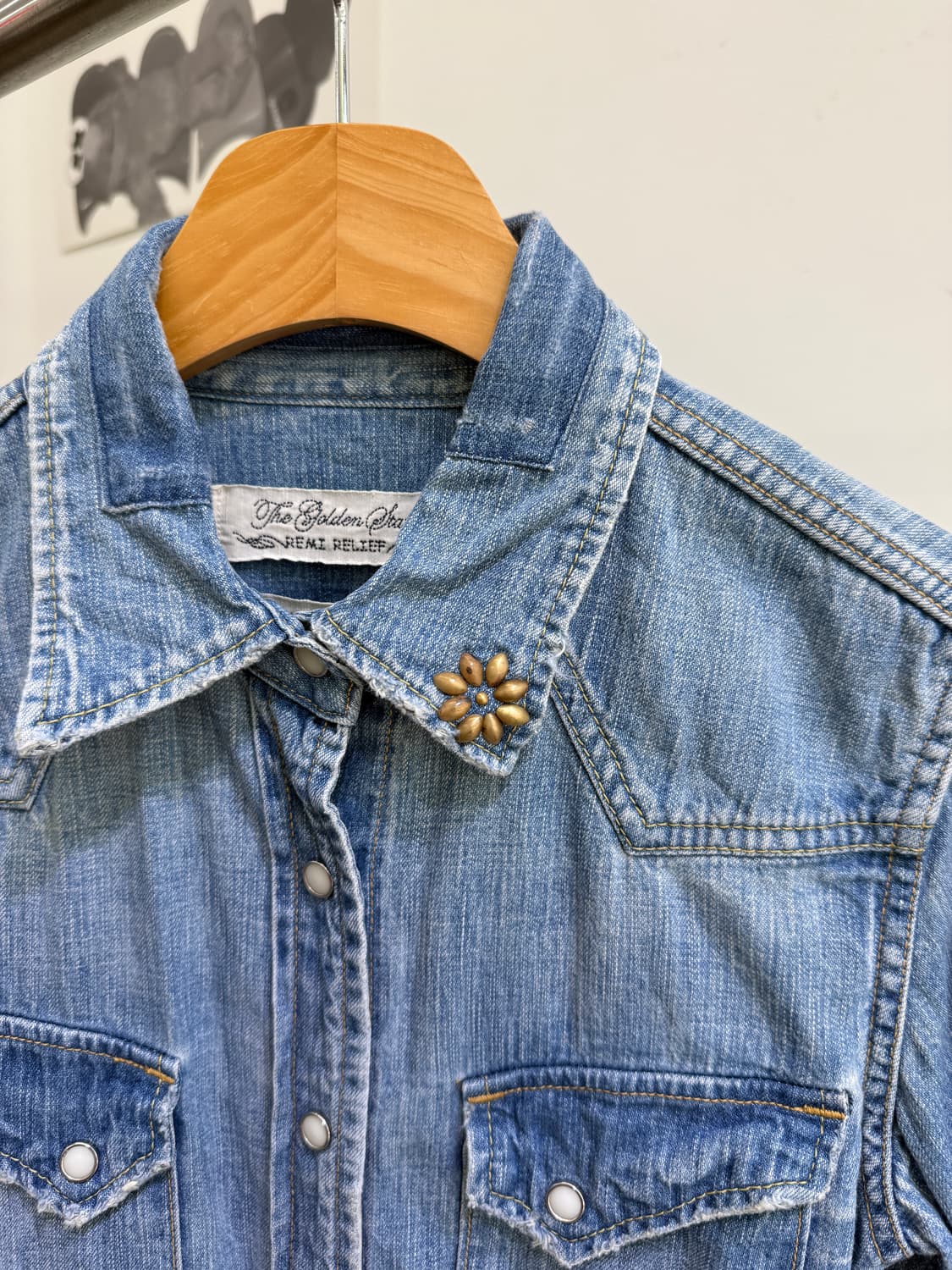 REMI RELIEF (Made in Japan) 웨스턴셔츠 상품이미지4
