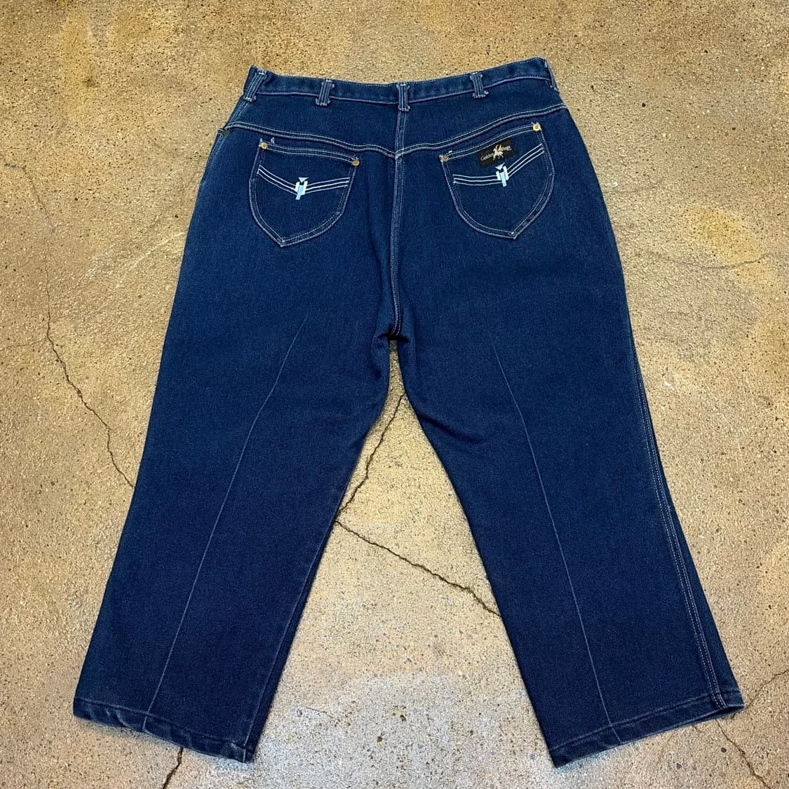 90s 미국 빈티지 7-9부 청바지 데님팬츠 상품이미지6