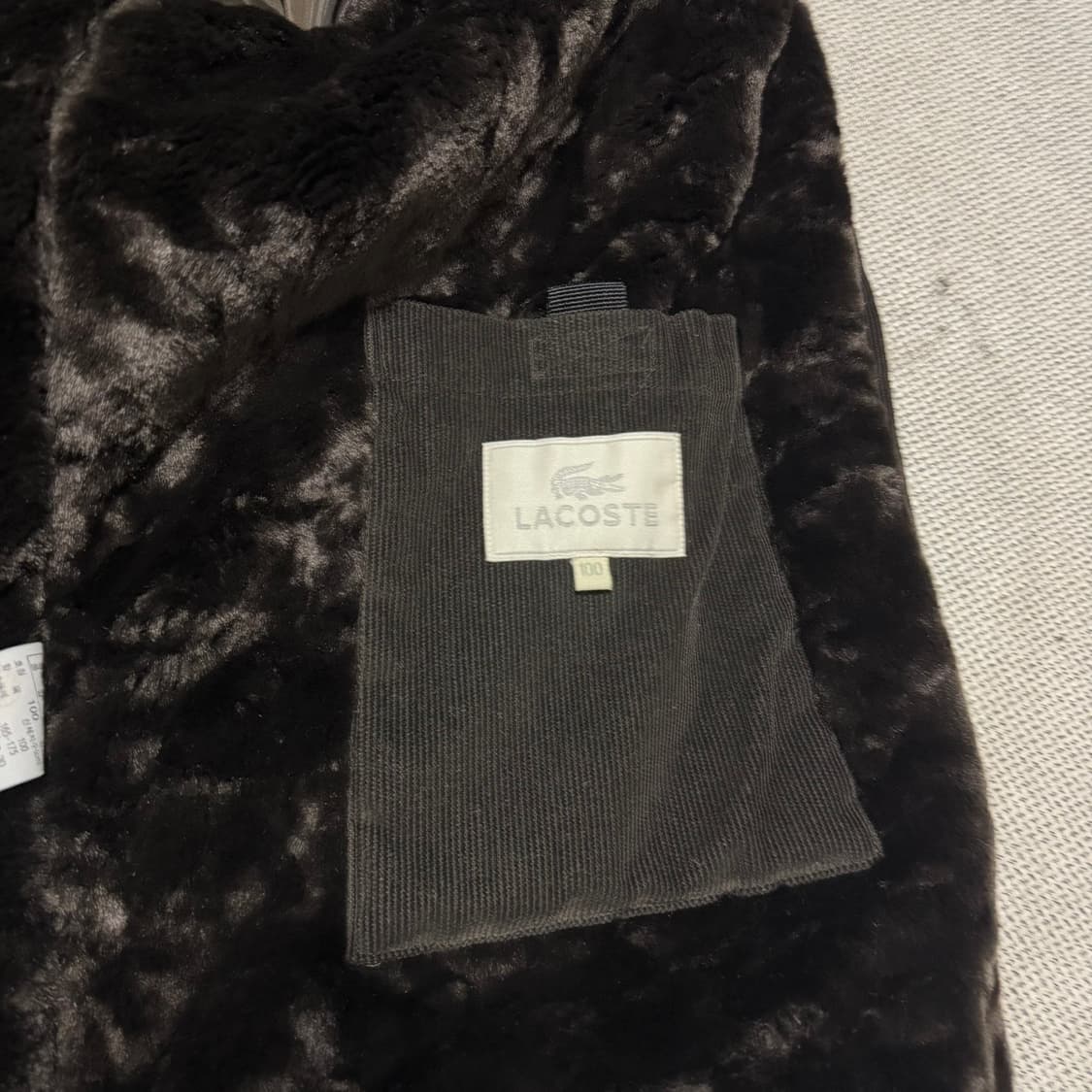 라코스테 코듀로이 집업 자켓 상품이미지4