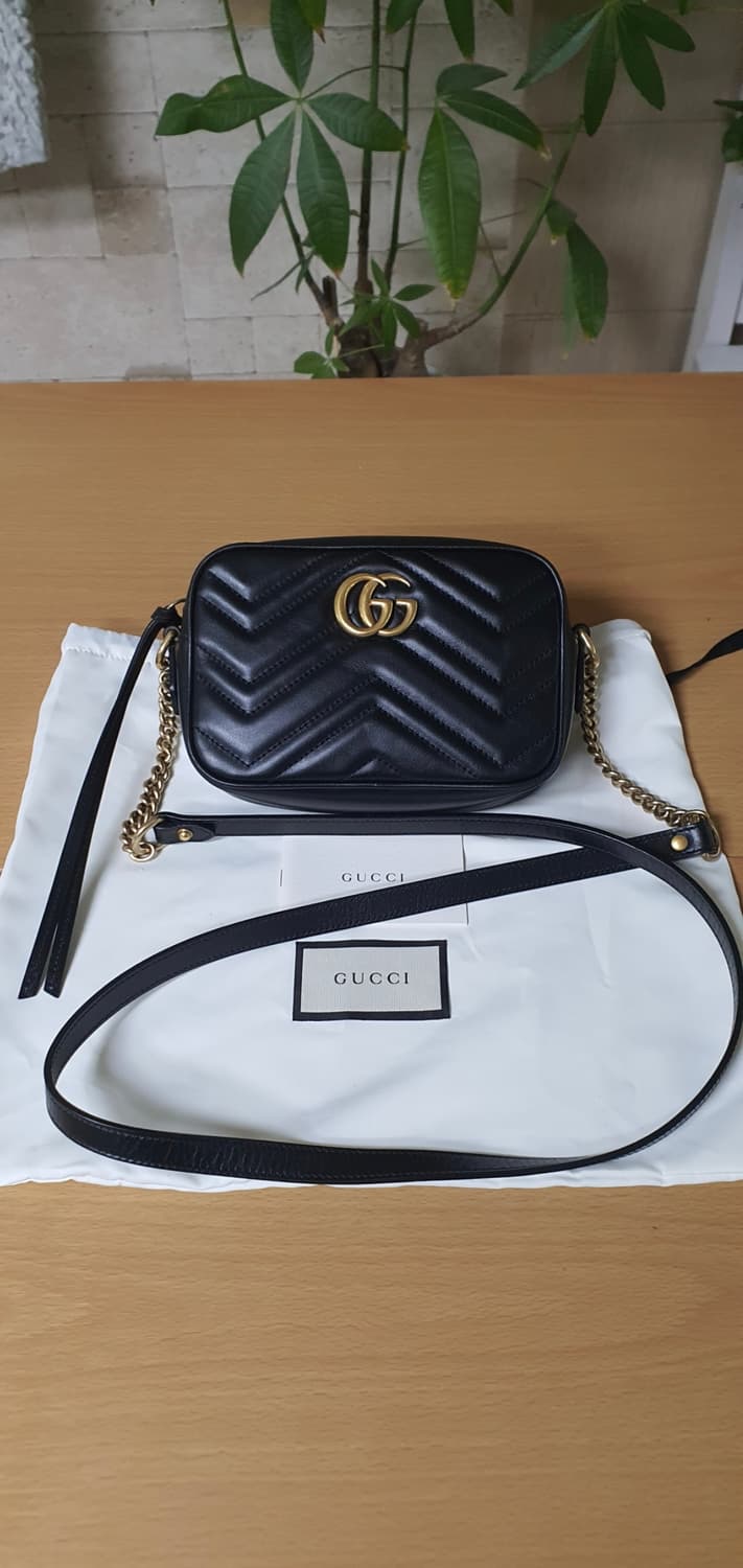 구찌 마몽 마틀라세 크로스백/숄더백 정품S급(감정O) 상품이미지2