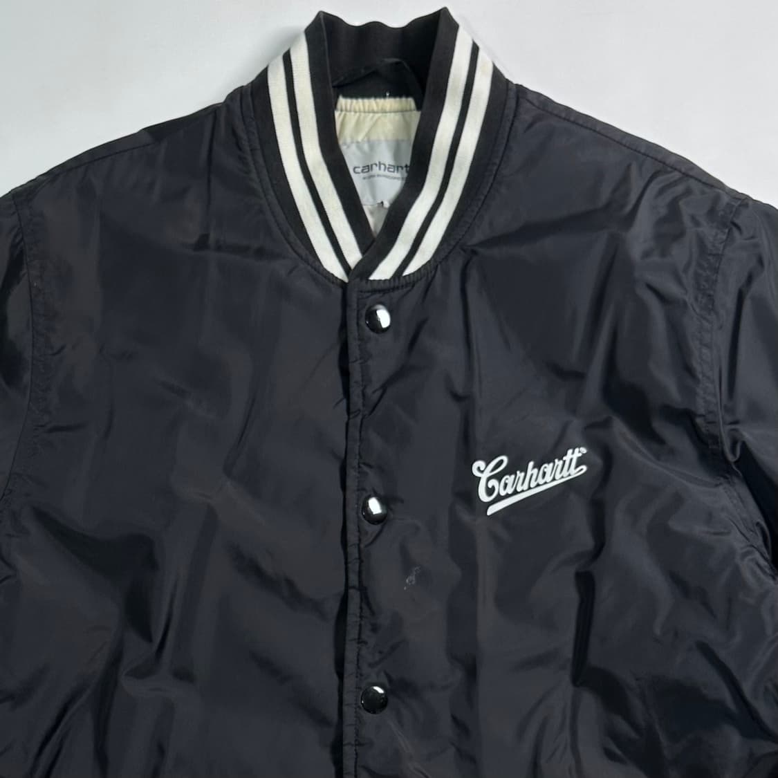 칼하트 블랙 스타디움 자켓 상품이미지2