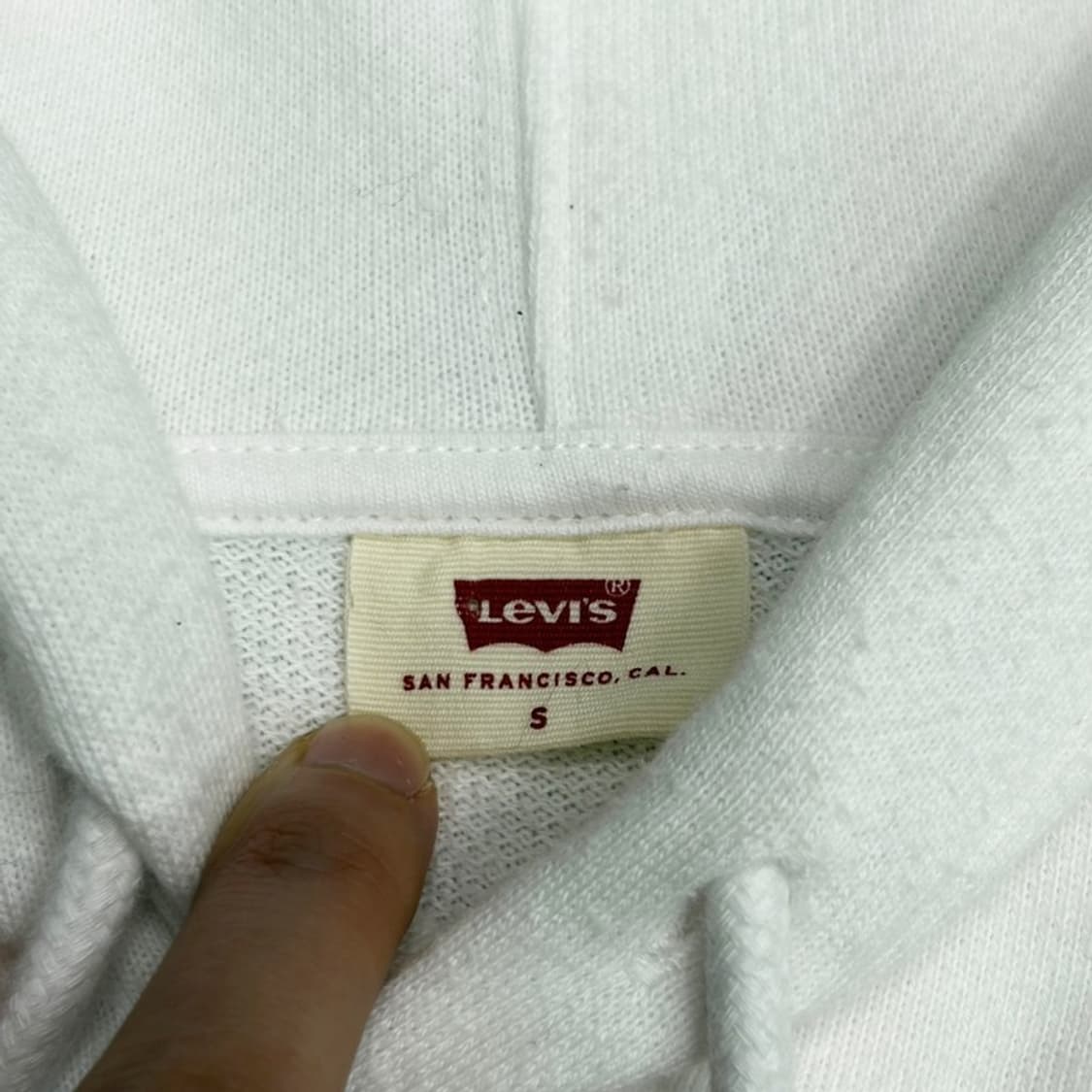 LEVI'S 배트윙 로고 후드티 S 상품이미지4