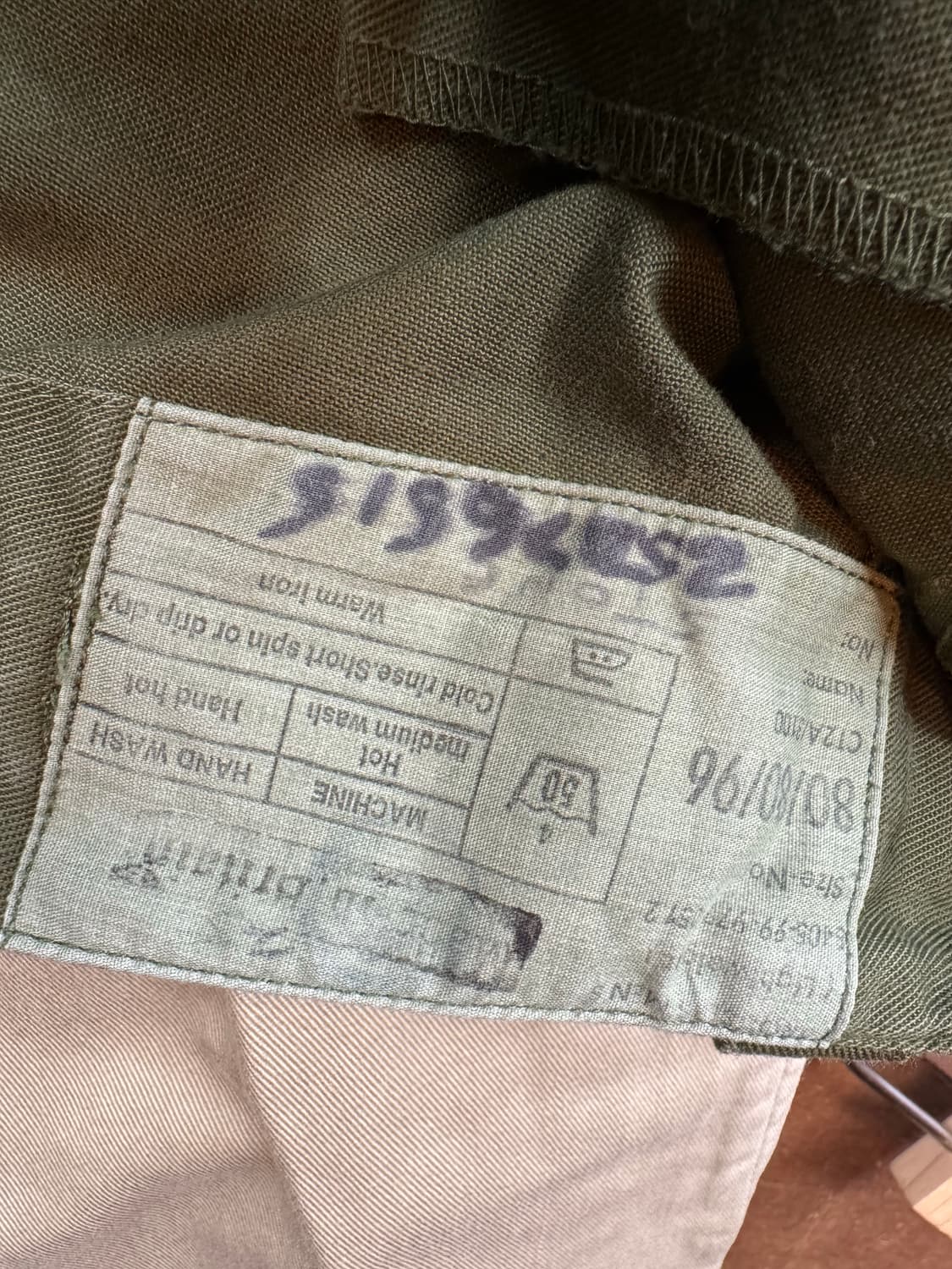 British army lightweight olive trousers 상품이미지3