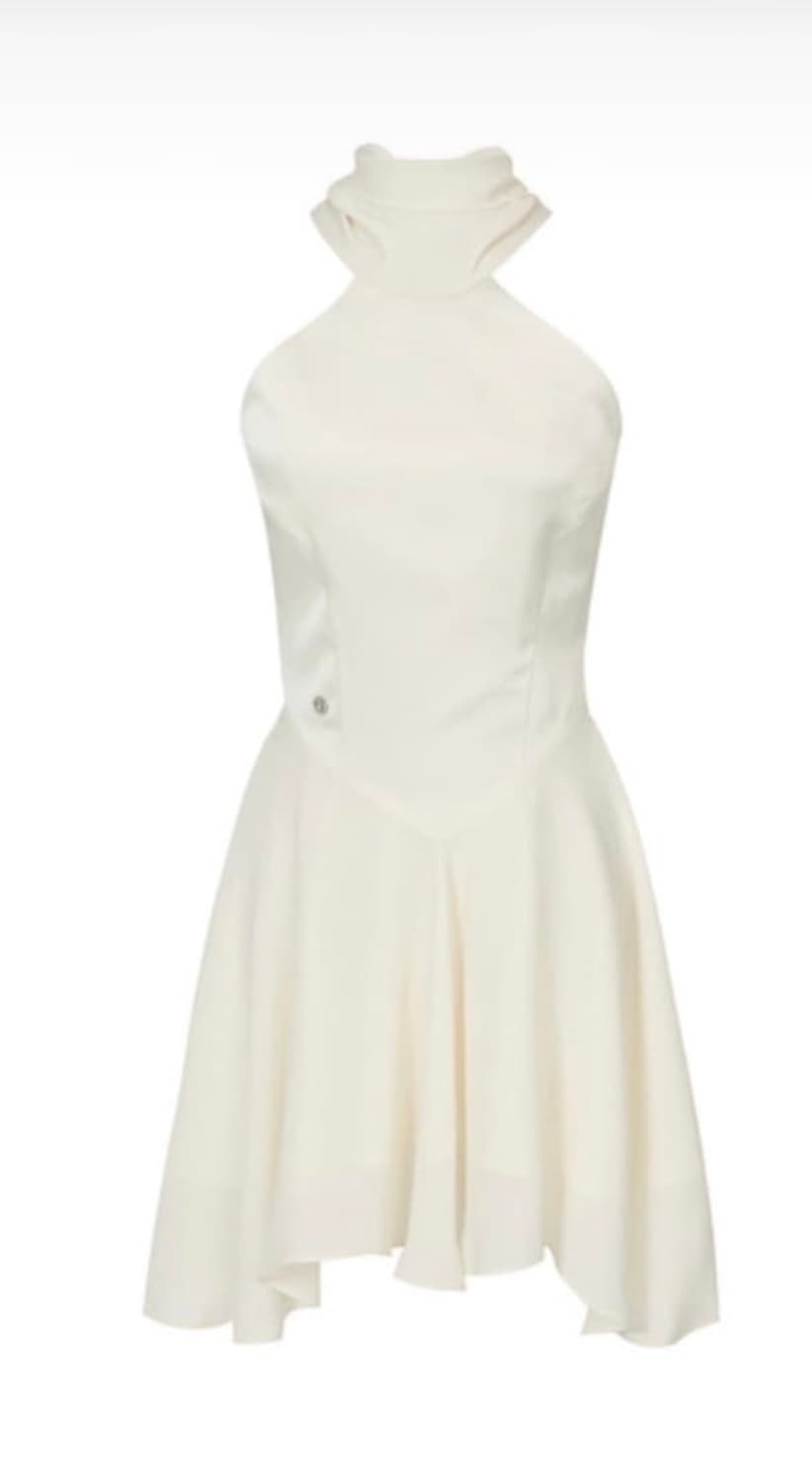 페인오어플레져 홀터넥 드레스 아이보리 상품이미지1