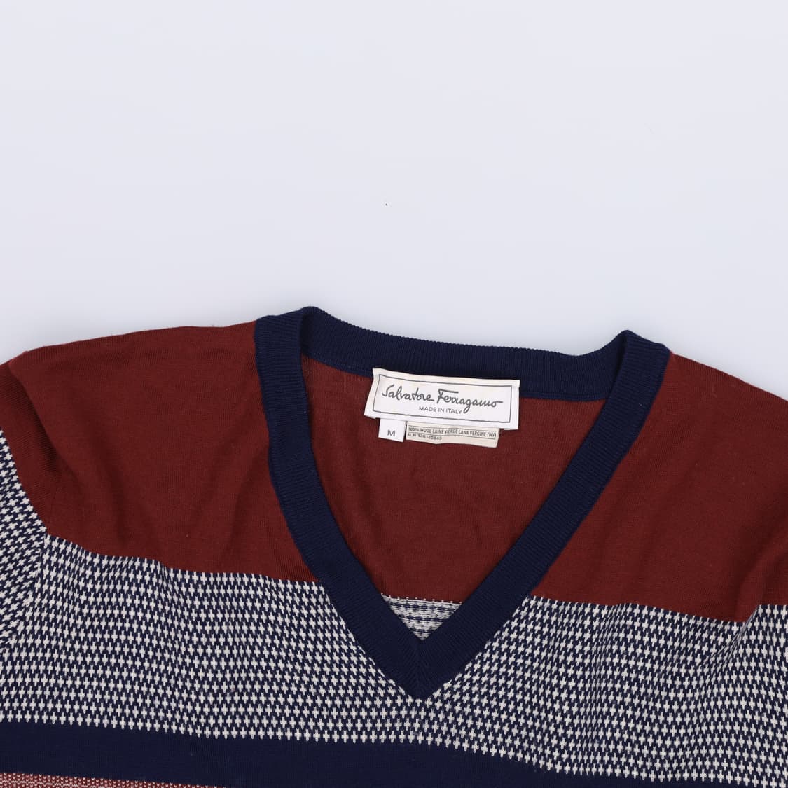 M 페라가모 스트라이프 니트 0429H 상품이미지3