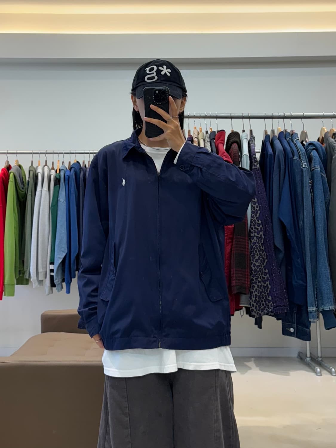 00s 폴로 랄프로렌 블루종 상품이미지5