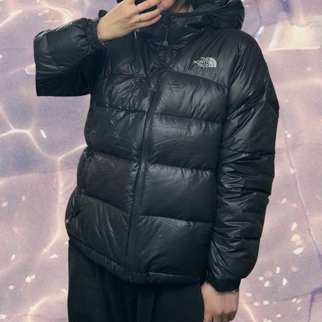노스페이스 써밋 후드 구스다운 패딩 자켓 블랙 95  상품이미지1