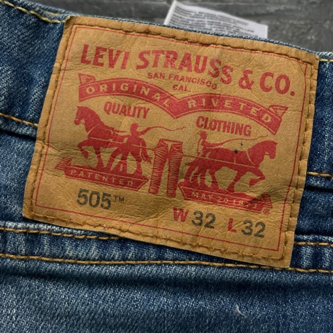 32 리바이스 505 청바지  상품이미지6