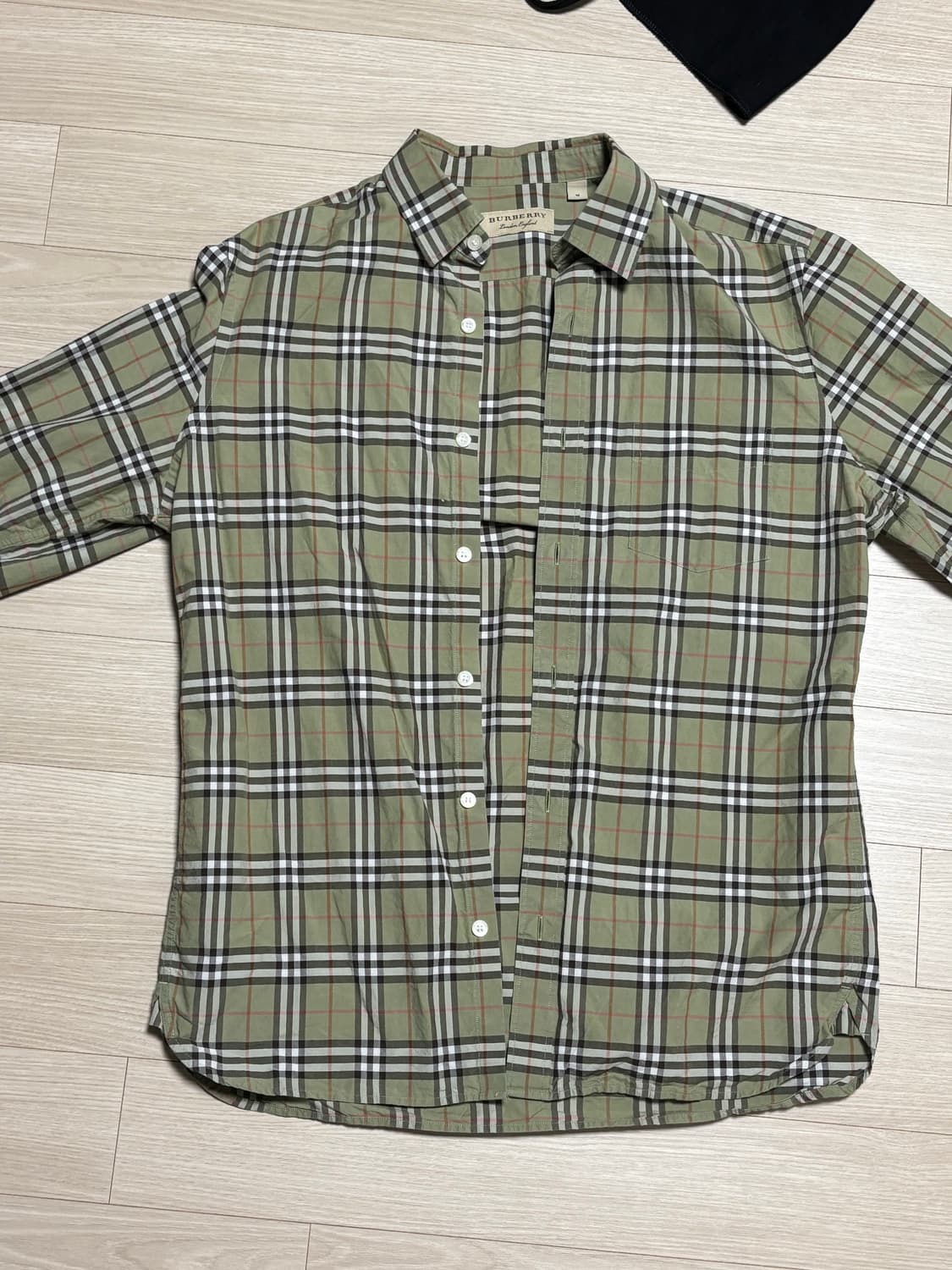 버버리 노바 체크 셔츠 상품이미지2