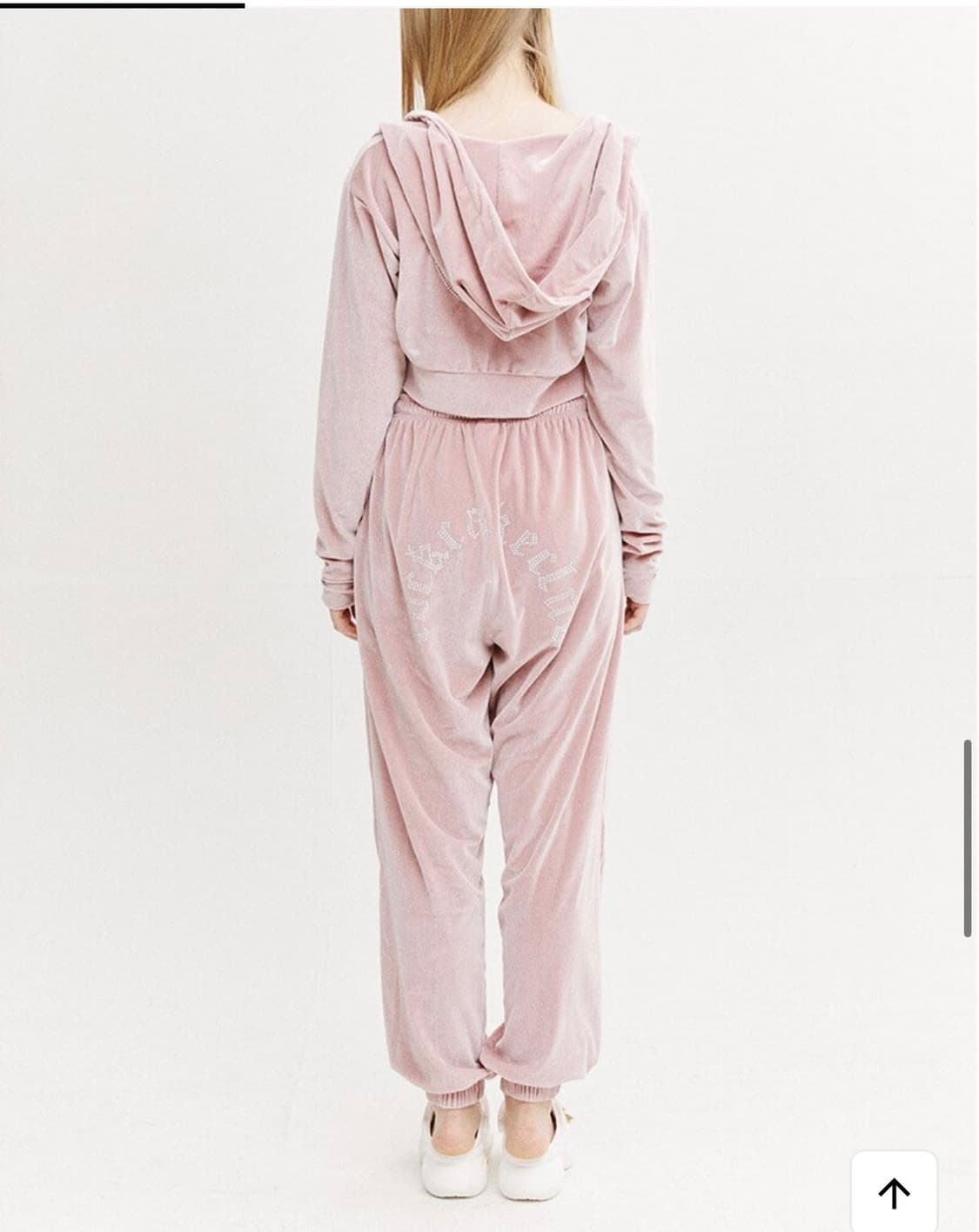 락케이크 글리터 벨벳 셋업 상품이미지3