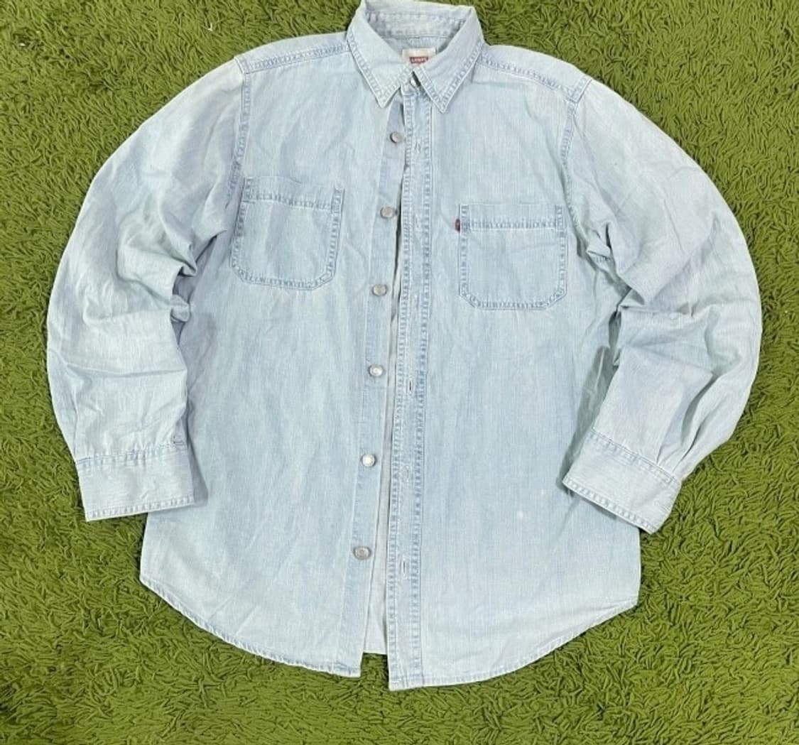 리바이스 데님셔츠 긴팔셔츠 95/M 상품이미지1