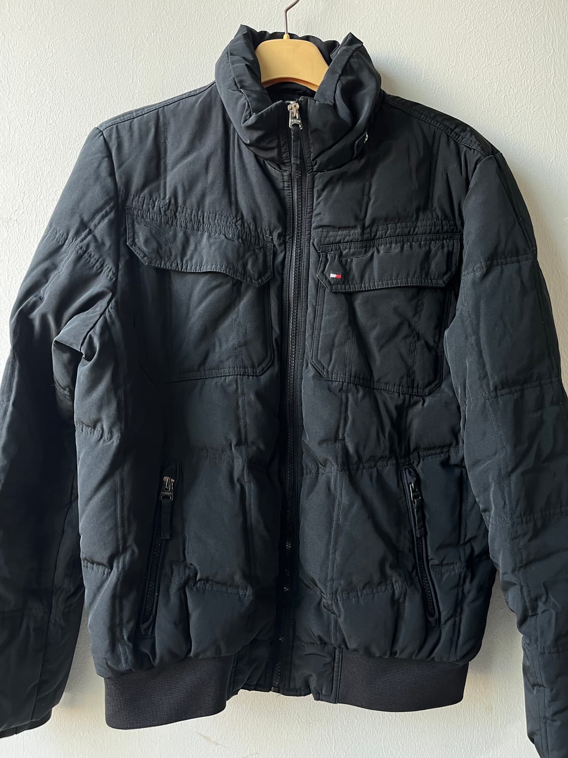 타미힐피거 블랙 패딩자켓 상품이미지1