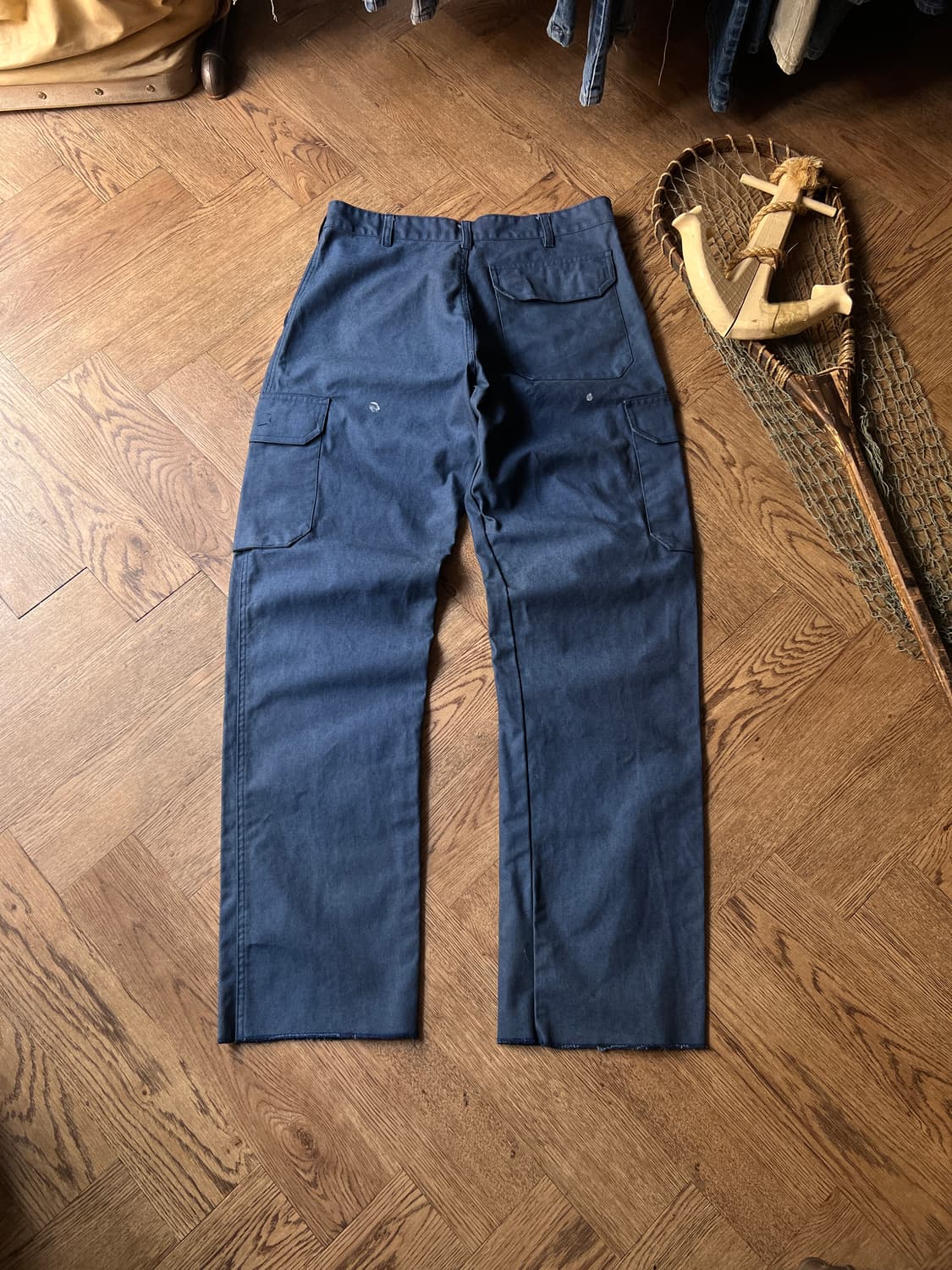 [33]00's 빈티지 페인팅 프렌치 카고 워크팬츠 상품이미지8