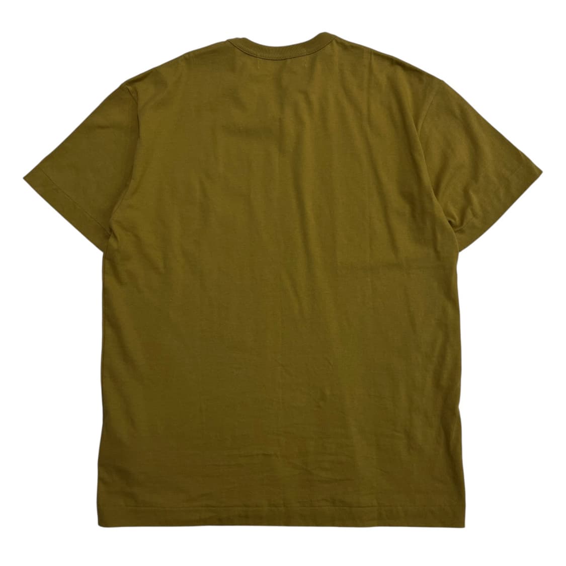 꼼데가르송 미니 하트 와펜 머스타드 반팔 XL ( 새상품 ) 상품이미지3