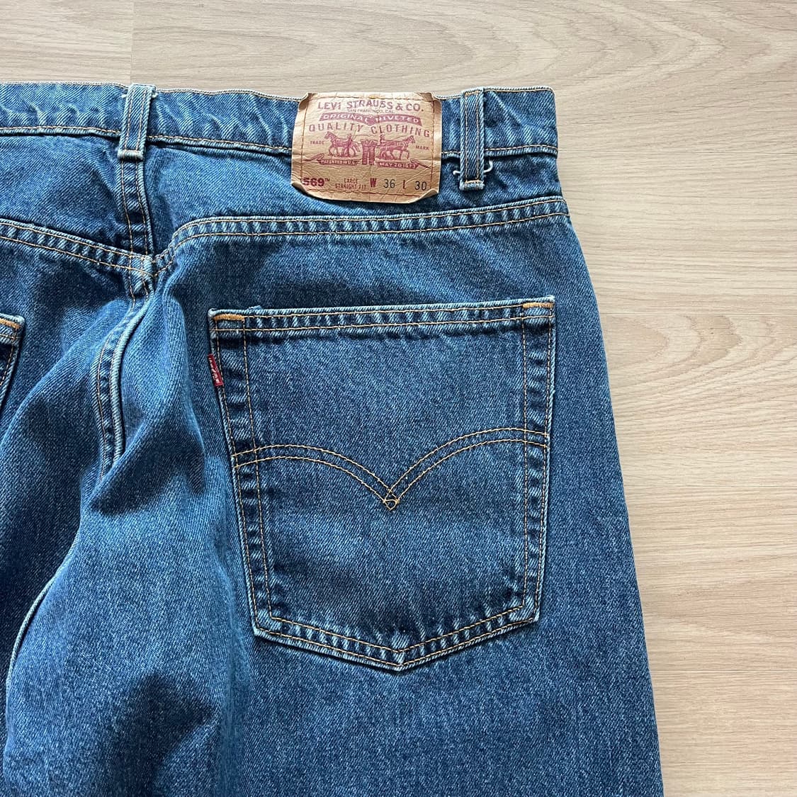 [36X30] 90s 빈티지 리바이스 569 상품이미지5