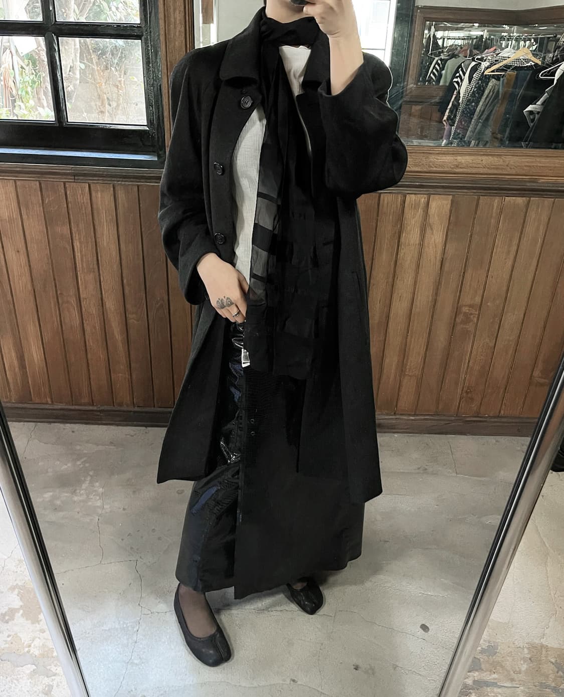 JPV cashmere relaxed coat 상품이미지5