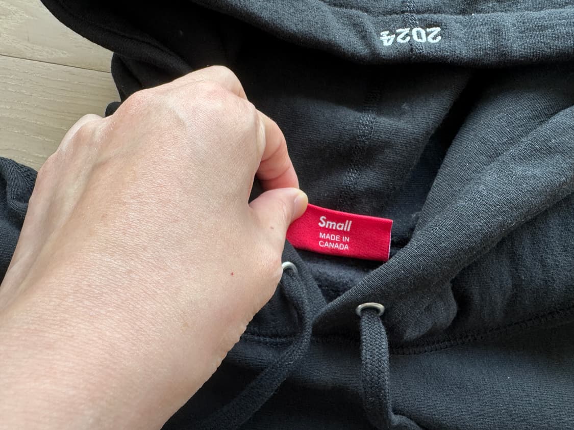 [S]슈프림 박스로고 후드 블랙 상품이미지3