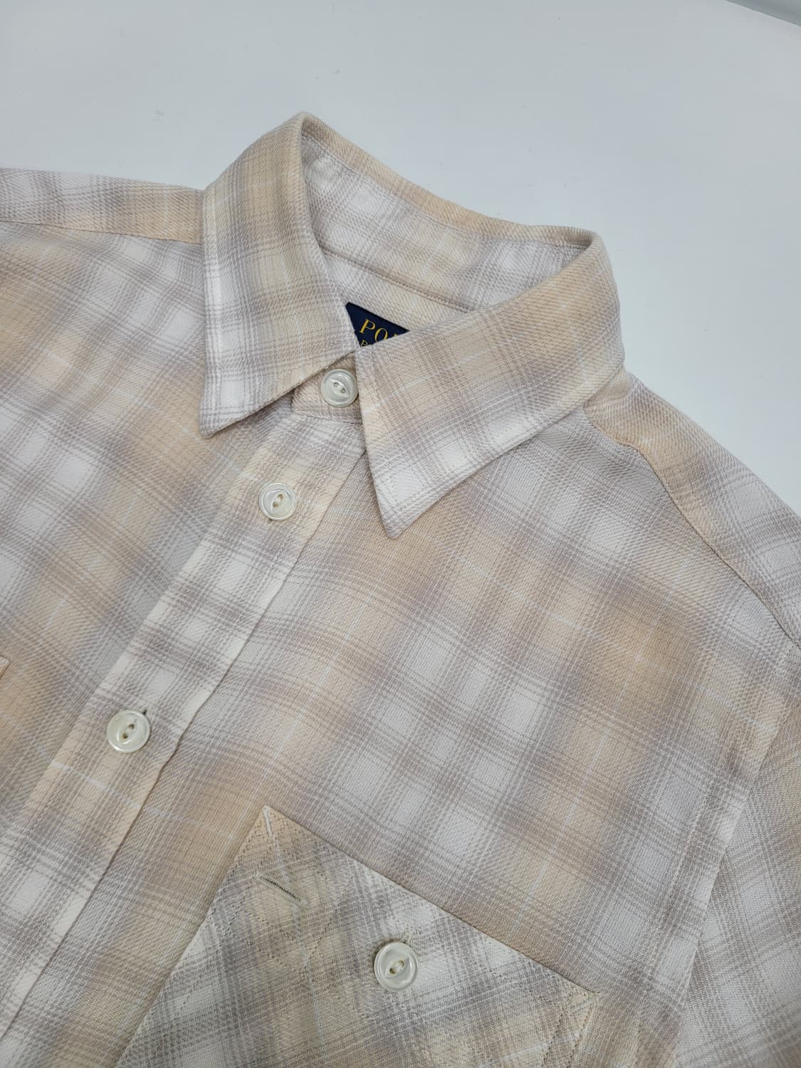 POLO 폴로랄프로렌 빈티지 체크 셔츠 / 여 S  상품이미지4