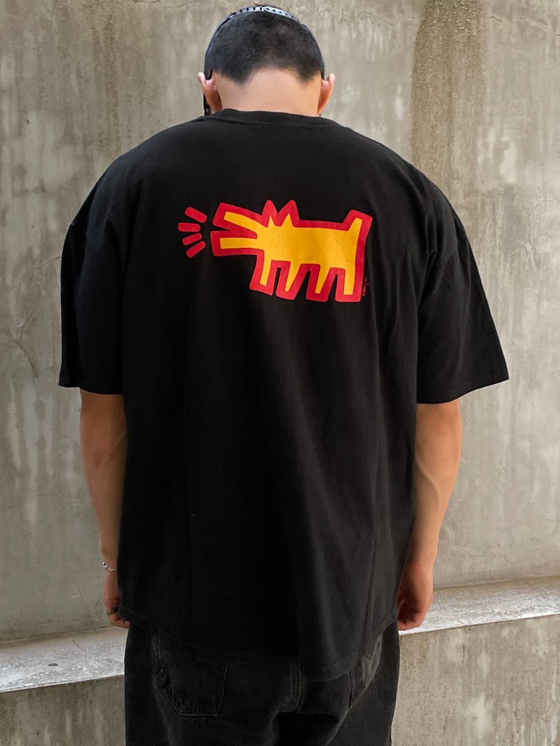 Rare)90-00s Keith Haring Art T(USA Made) 상품이미지6