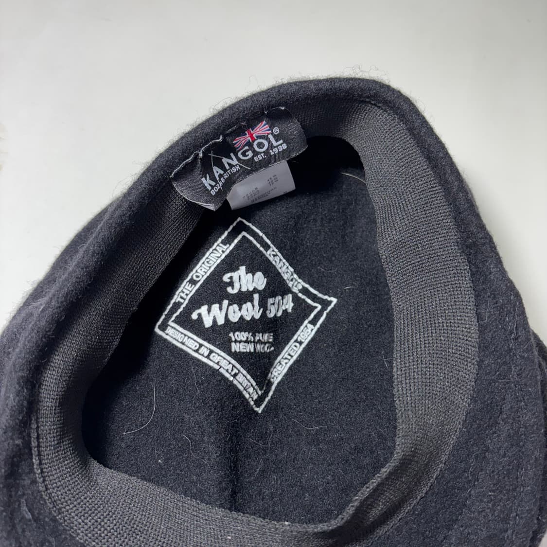 S-M 캉골 블랙 빵모자 헌팅캡 상품이미지4