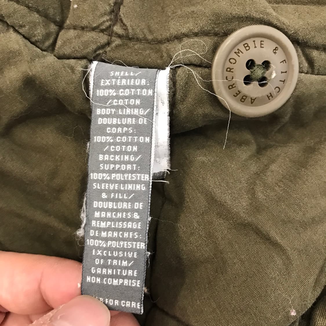 아베크롬비 WILCOX 헤비야상파카 [M사이즈] 상품이미지6