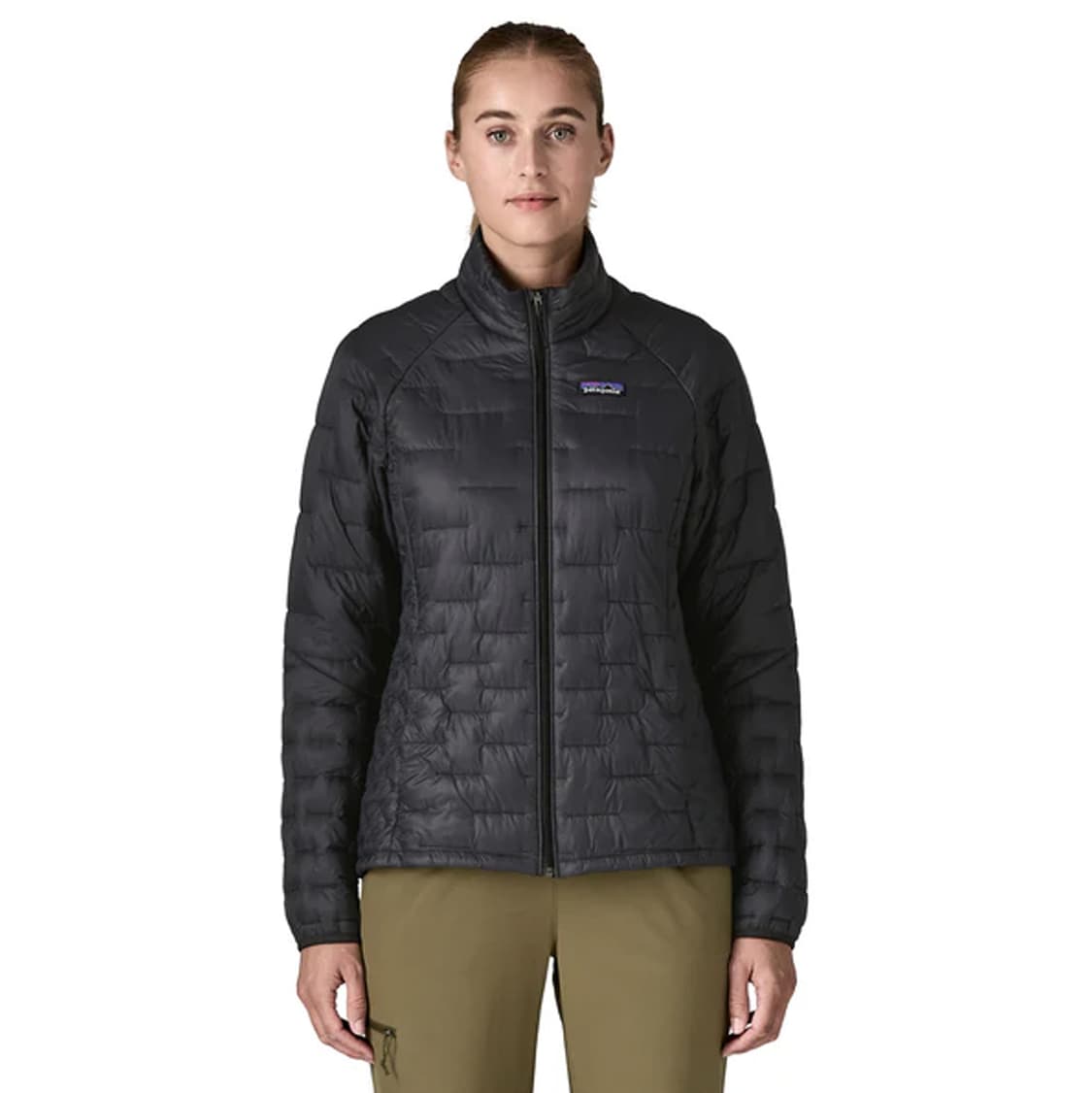 PATAGONIA 마이크로 퍼프 경량 패딩자켓 블랙 - L 상품이미지2