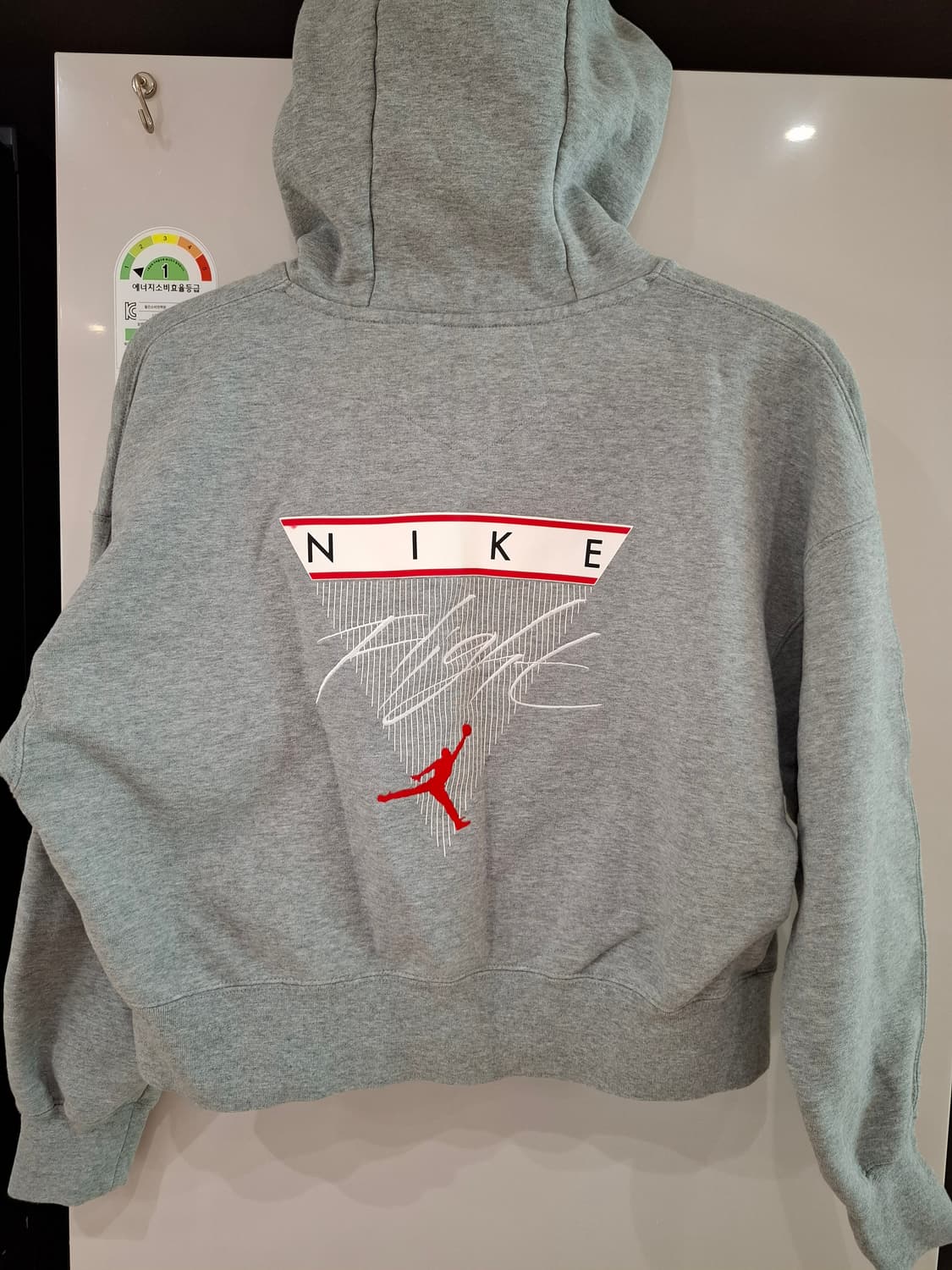 나이키 조던 오버핏 기모 후드 상품이미지3