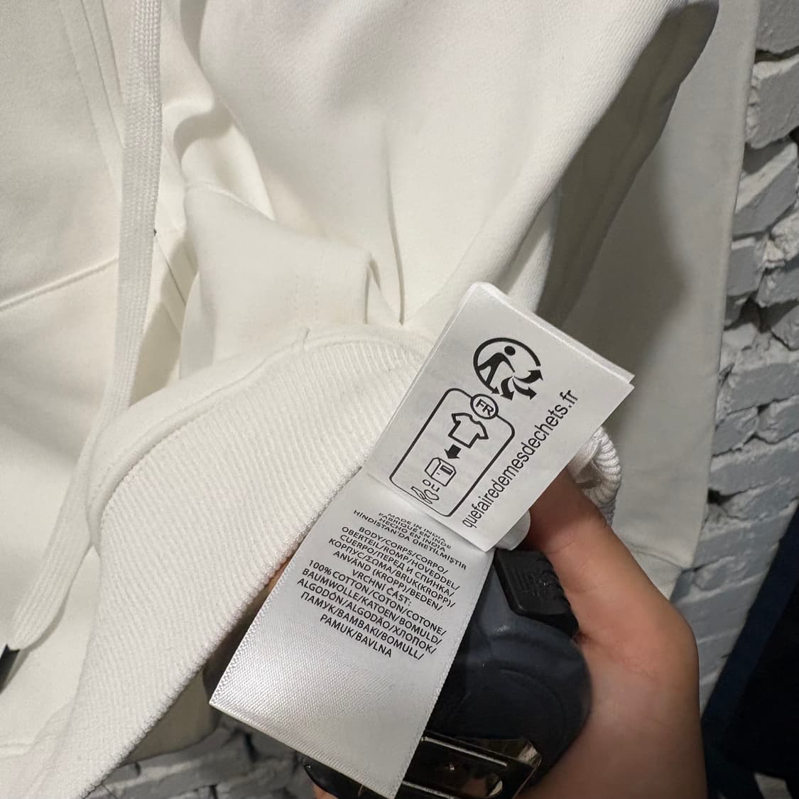 폴로 빅포니3 화이트 후드집업 상품이미지10