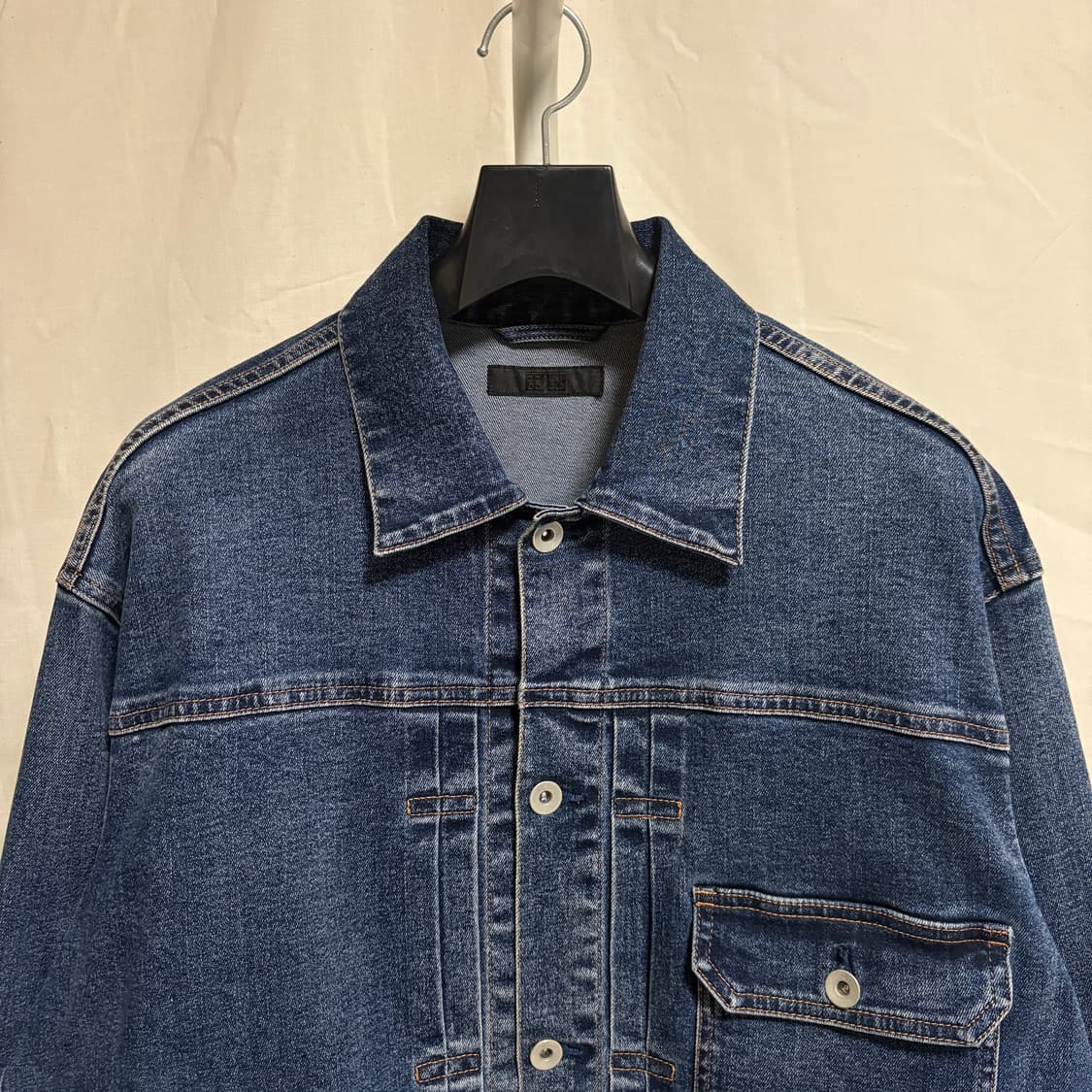 유니클로 1세대 데님 트러커 자켓 / 중청, L 상품이미지2
